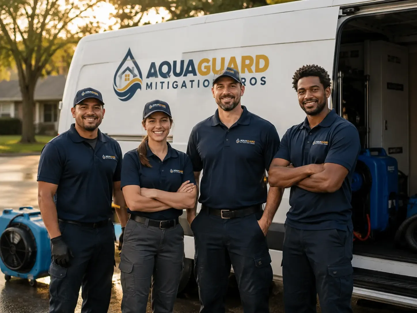 Water Damage Mitigation company in Poy Sippi, WI